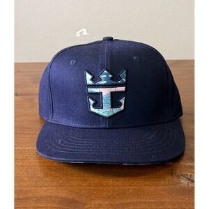 Royal Caribbean Baseball Cap Floral Navy Underbrim Decor NWT Hat